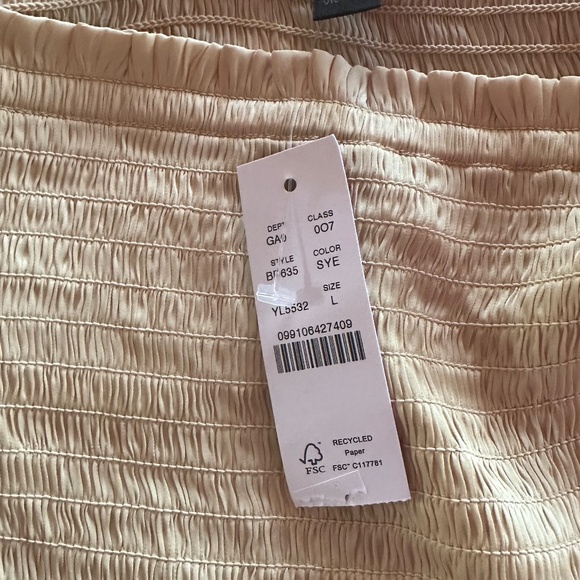 J Crew Smocked Top - Picture 5 of 6